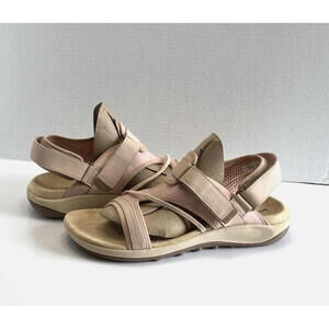 Merrell Terran 4 Backstrap Sandals Women's Size 11 Powder Outdoor Hiking Comfort